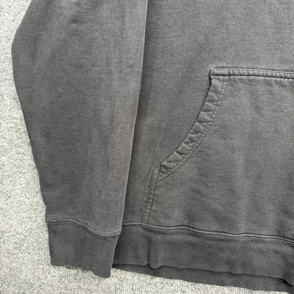 The North Face Graphic Logo Hoodie Mens XL Charcoal Gray Long Sleeve Outdoor